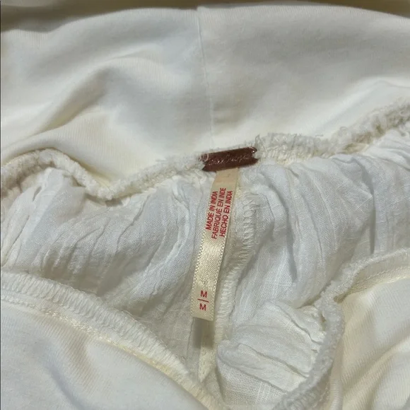 Free People Cream A-Line Skirt - Picture 5 of 9